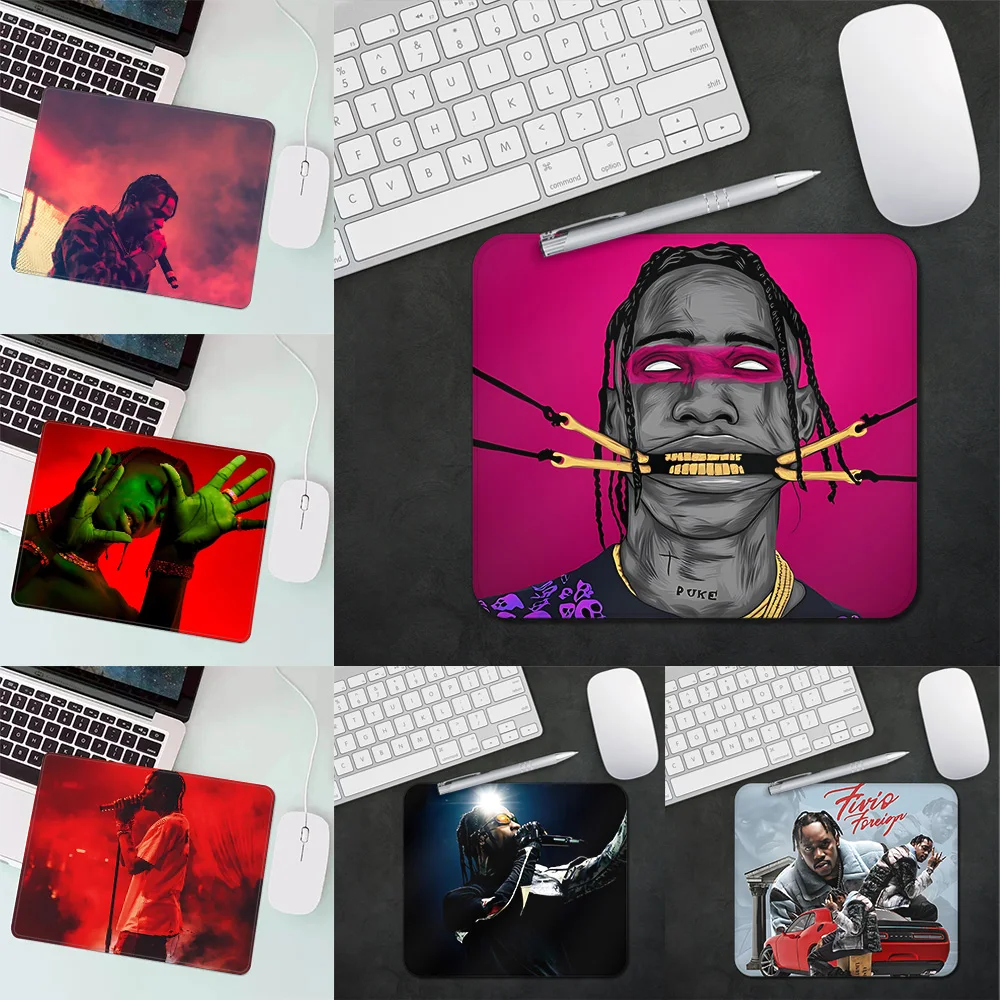 

Rapper T-Travis S-Scott UTOPIA Gaming Mouse Pad XS Small Mousepad For PC Gamer Desktop Decoration Office Mouse Mat Deskmat Rug