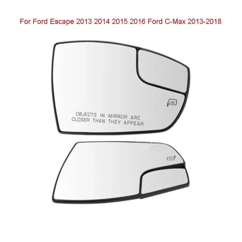 

Auto Left or Right Heated Rear Mirror Glass for Ford Escape 2013 2014 2015 2016 Ford C-Max 2013-2018 CJ5Z17K707B CJ5Z17K707G