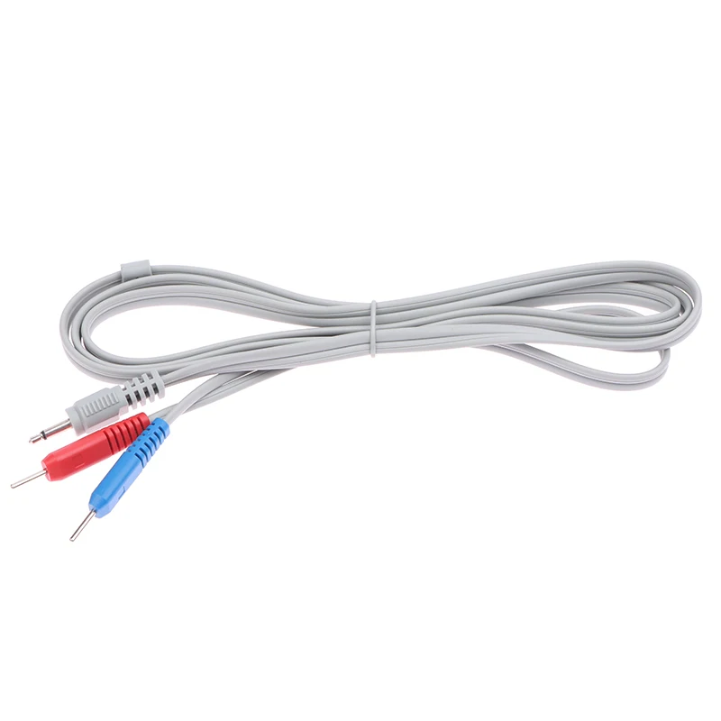 1.5M Standard Pin Electrode Lead Wires TENS Conductive Standard Pin for Ems Massage Electrode Pad Digital Ten Machine HealthCare