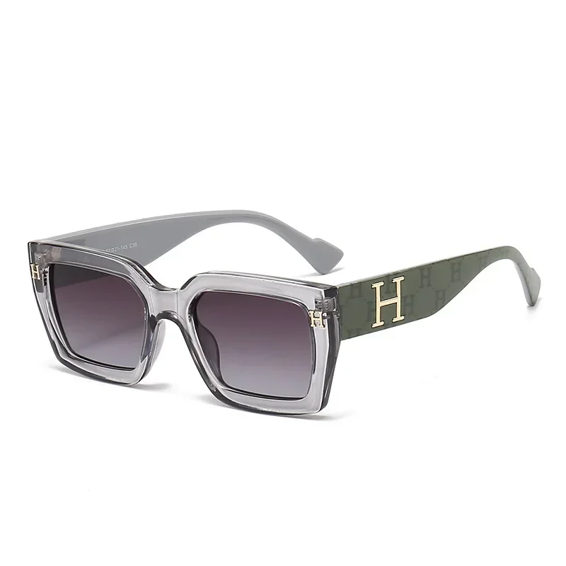 

New Trendy Boxy Sunglasses for Men and Women, High-end Personalized UV Resistant Fashion Sunglasses