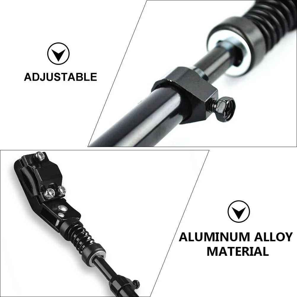 

Bicycle Kickstand for Mountain Bike Folding Rear Side Heavy Duty Bracket Fits 16 20 24 26 Wheel Diameters Aluminum Alloy Dual