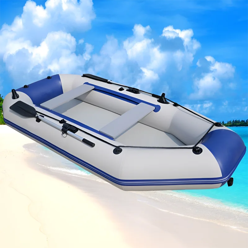 Engine Inflatable Dinghy Fishing Rowing Motor Boat PVC Drifting for Lake River Outdoor Usepromote sales