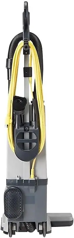 Bagged Upright Vacuum Cleaner with HEPA Media Filtration, Commercial Upright Vacuum with On-Board Tools,