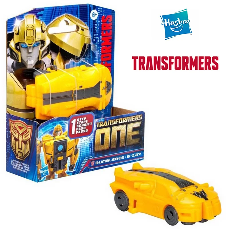 Hasbro Transformers One Bumblebee B-127 8Cm Anime Original Action Figure Model Children's Toy Birthday Gift Collection