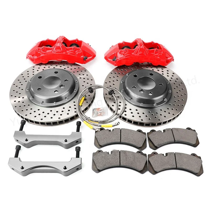 PSP Tuning Modified Brake Calipers 6 Piston GT6 Big Brake Kit 6 Pot Racing Brake Caliper Disc 355Mm 380Mm 405Mm