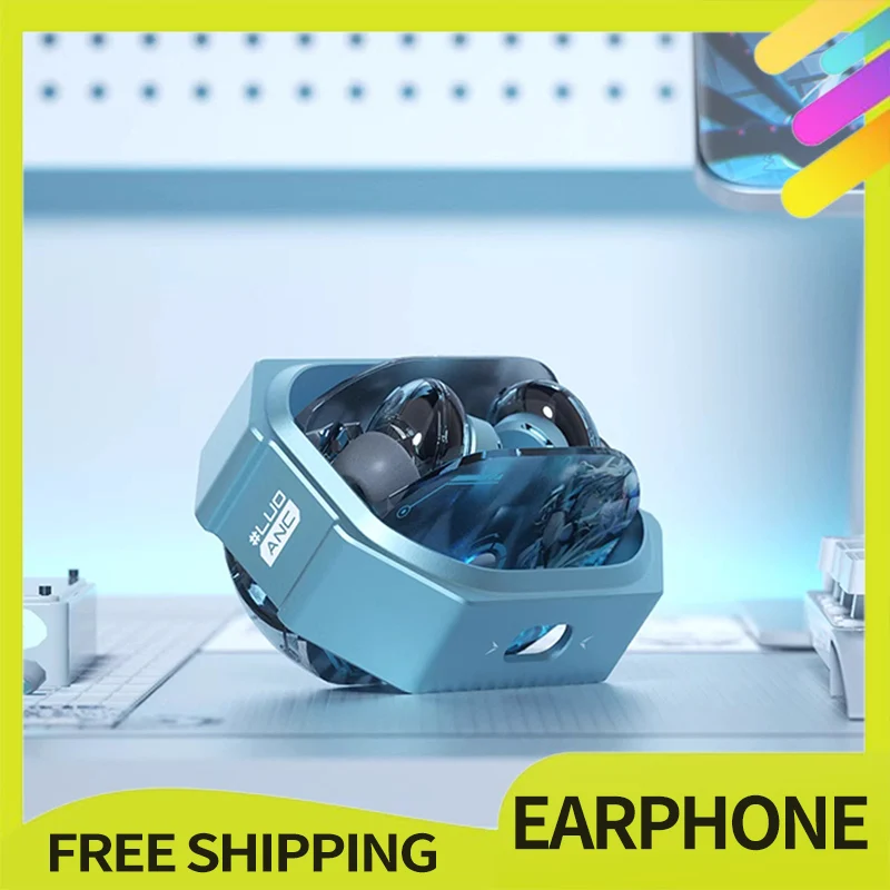 

Songx Vsinger Luo Tianyi Bluetooth Earphones Wireless Anc Noise Reduction Gaming Headphone Customized Gamer Accessory Gifts