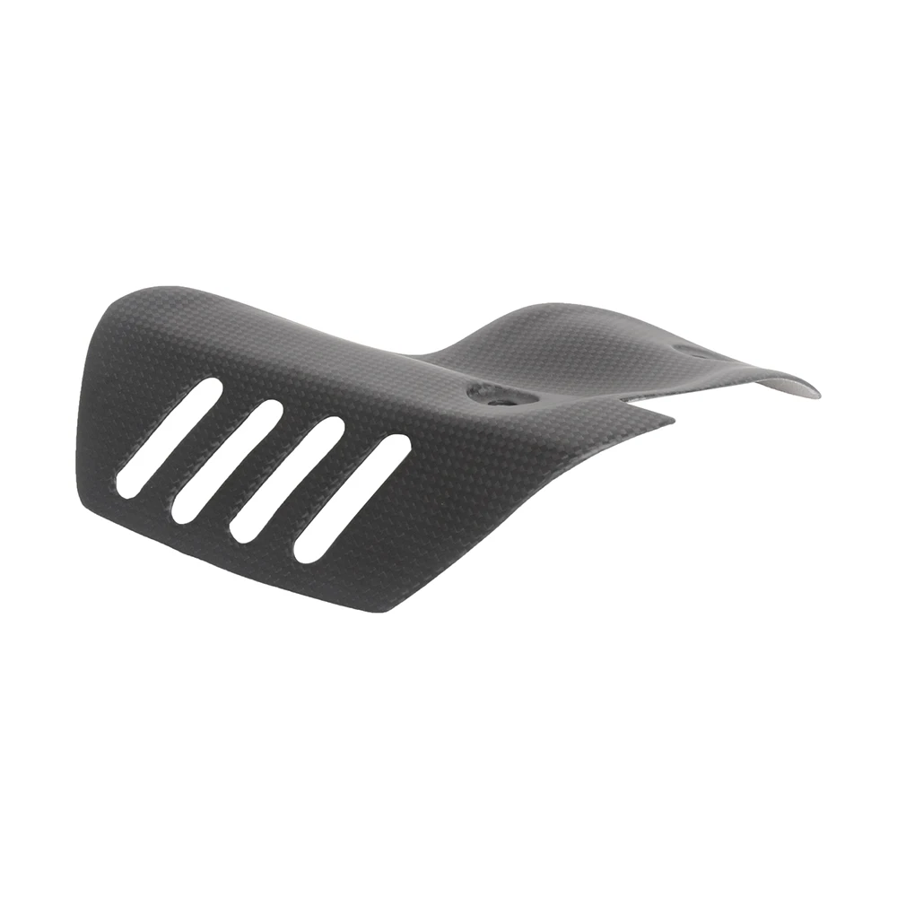 MOTO4U For Ducati 848 Carbon Fiber Exhaust Cover For Termignoni exhaust Exhaust Heat Shield Motorcycle Accessories
