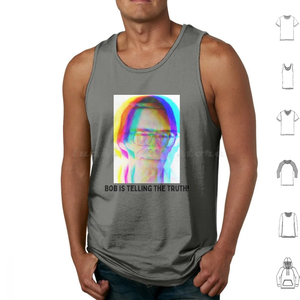 Bob Lazar Is Telling The Truth Tank Tops Print Cotton Bob Lazar Ufo Uap Coasttocoast S4 Area51 Ufos 115 Lazar Antigravity