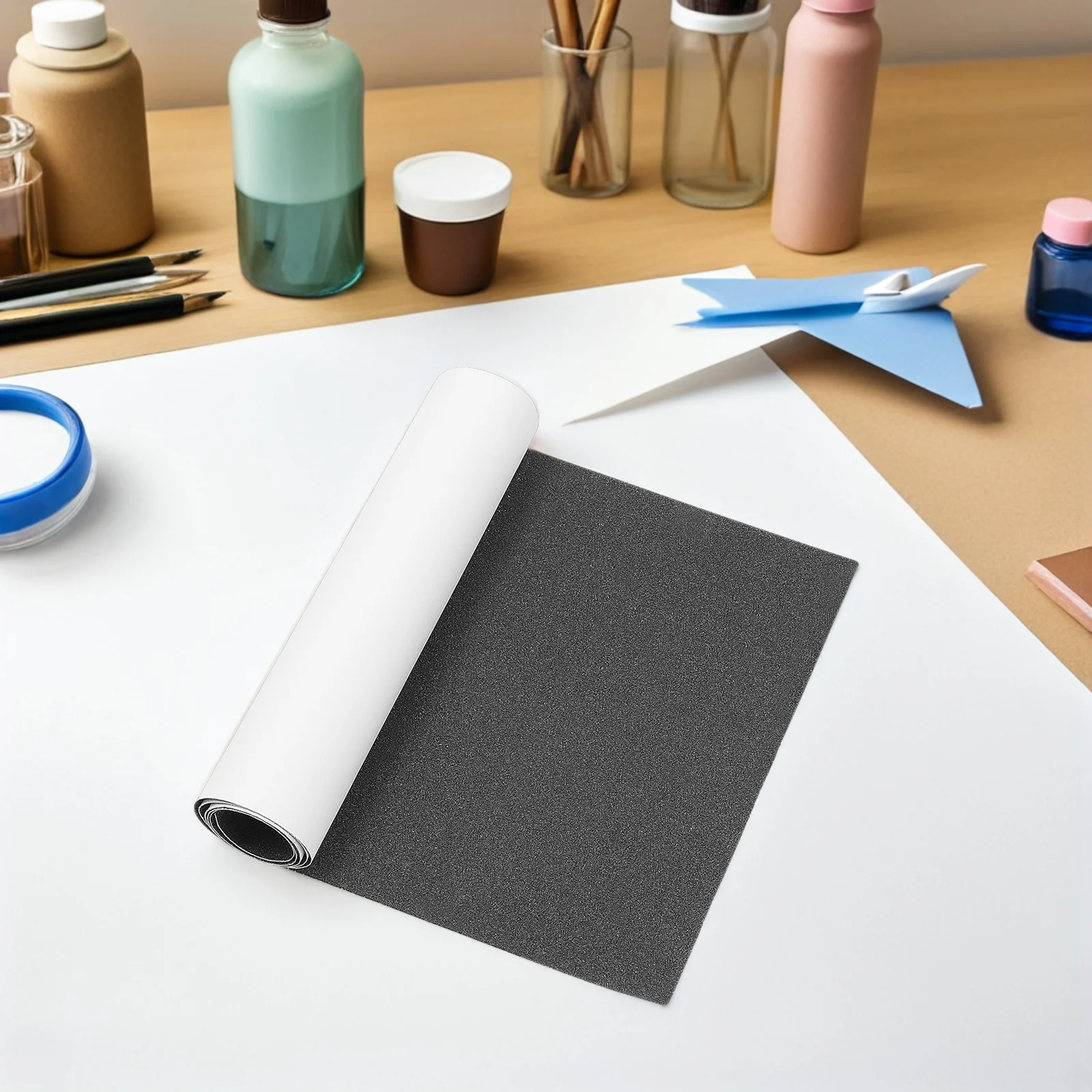 1 ورقة شريط لحام لوح التزلج متعدد الوظائف ورقة لوح التزلج القابلة للقص ملحقات سكوتر الصنفرة الاحترافية #5