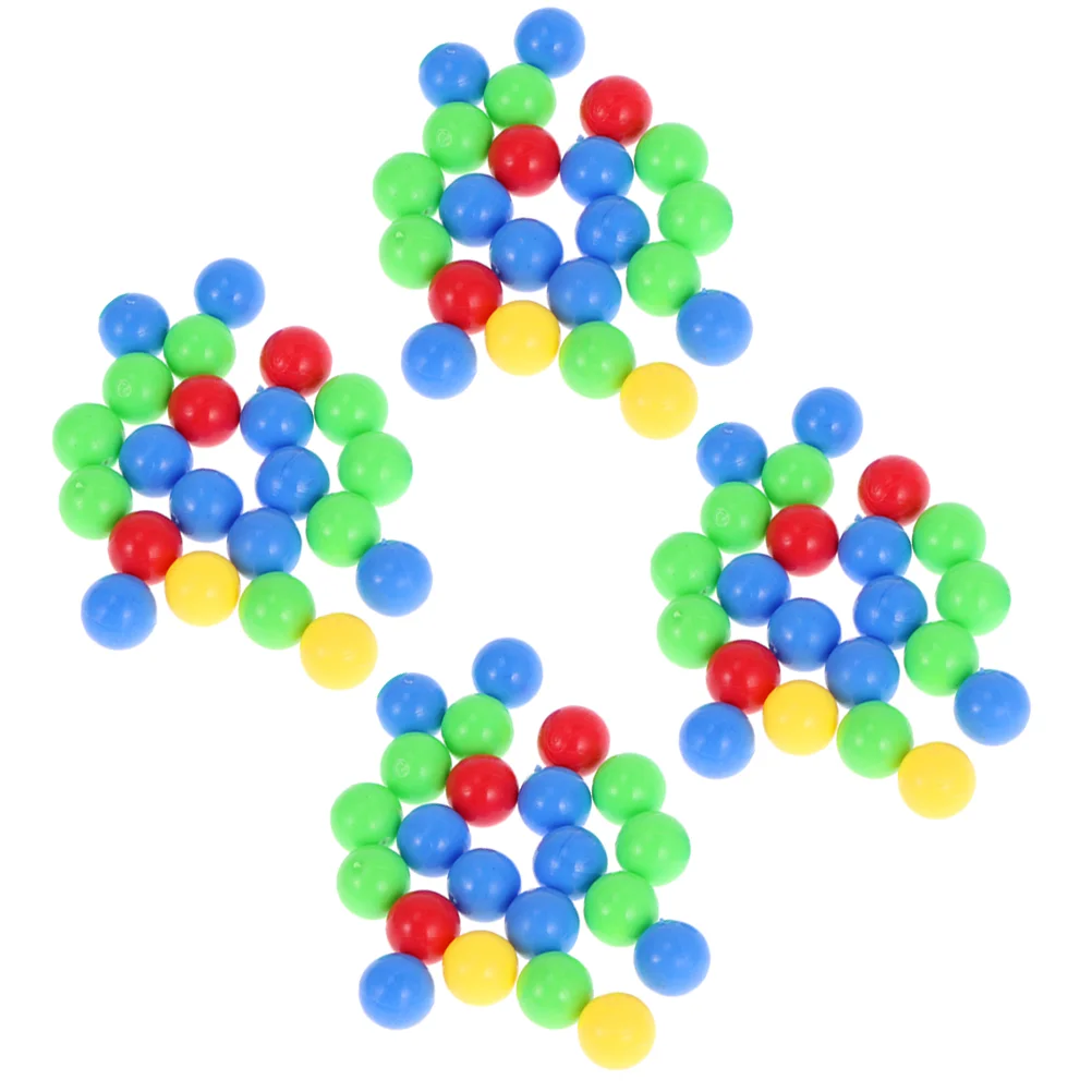 4-pakowa kulka do gier planszowych Piłki edukacyjne z otworami Niewiercony Wymienne koraliki Rodzic-dziecko