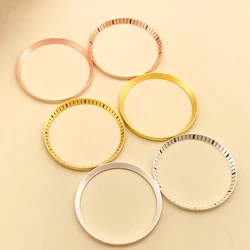 30.5mm Chapter Ring SKX007 Inner Ring fit For Seiko SKX007 SPRD Watch Case Gold/Silver/Rose Ring Diving Watch Case Ring