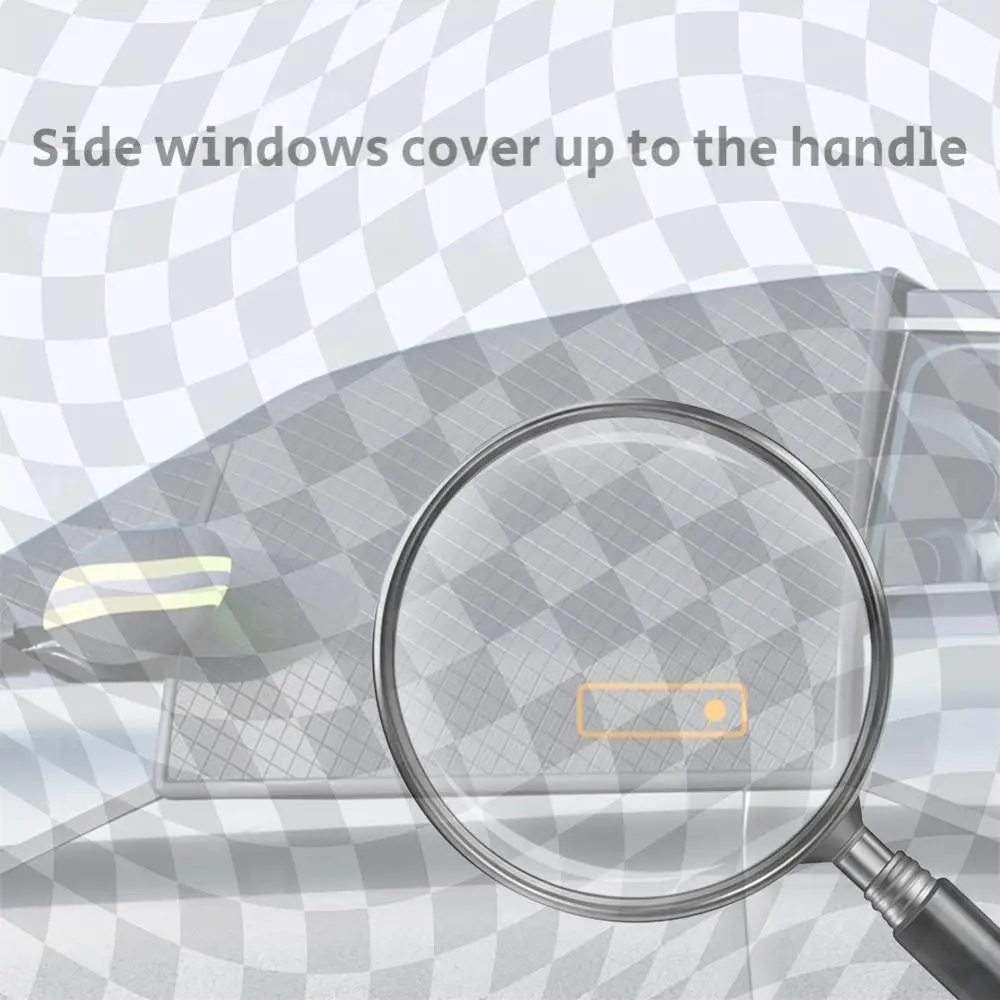 

Magnetic Winter Glass Sun Visor Oxford Cloth Car Anti Freeze Snow Windshield Cover Car Front Windscreen Cover Car Accessories