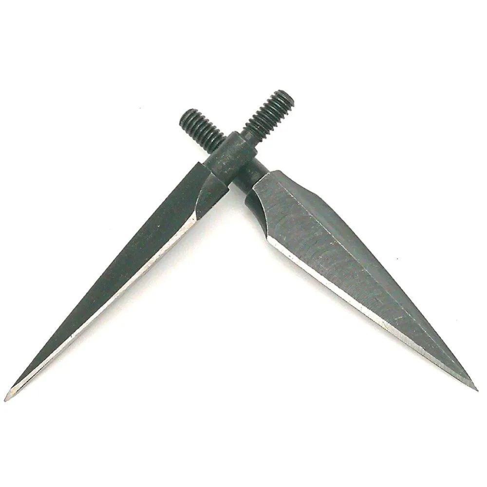 Carbon Steel Arrowhead Tips Points for Arrow, Archery Compound Bow, Hunting Shooting, 125Grains, 3 Pcs, 6 Pcs, 12Pcs