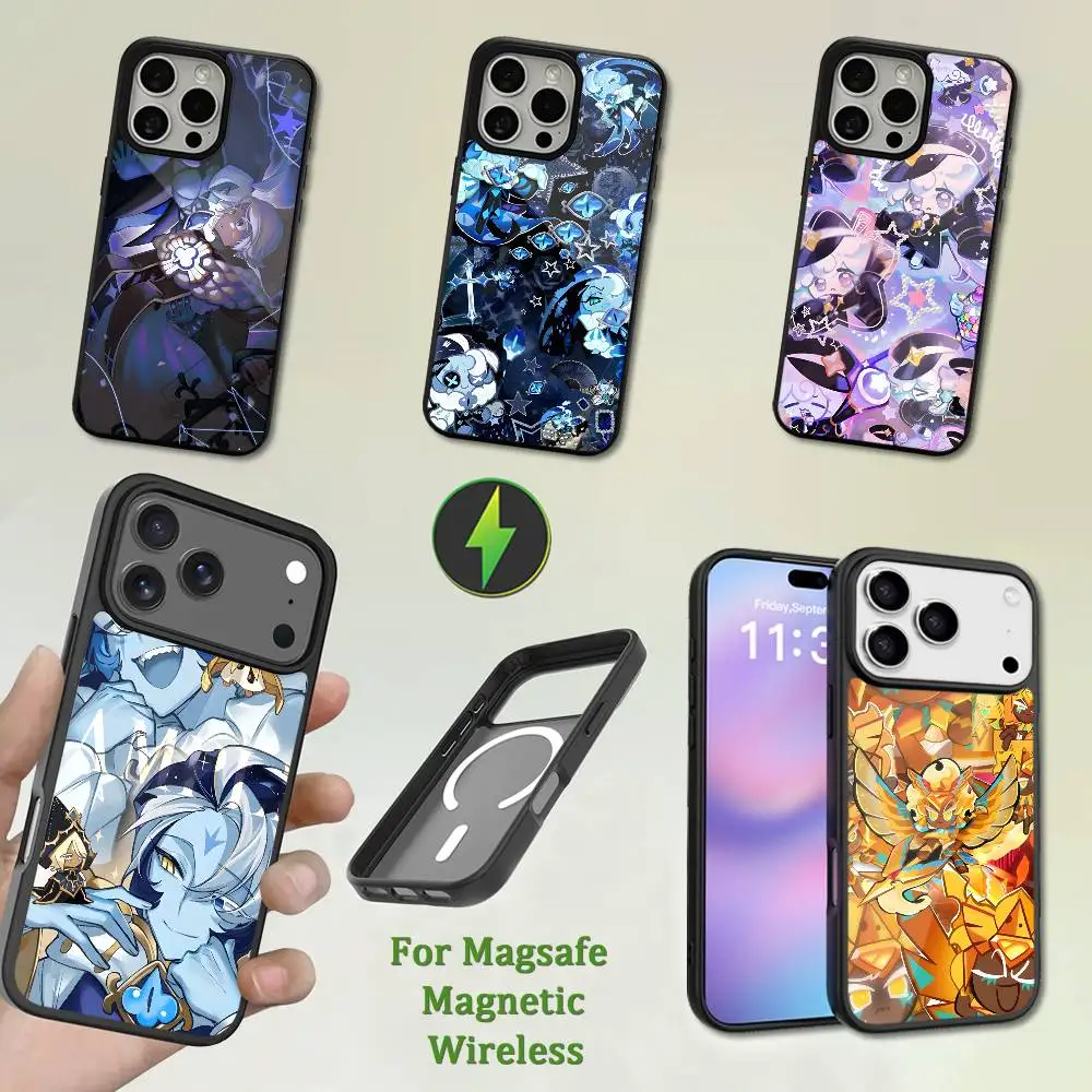 

C-Cookie R-Run K-Kingdom Phone Case For iPhone 13,12,11,16,15,17,14,Pro,Max,Plus,Mini,Magsafe,Magnetic Wireless Charging