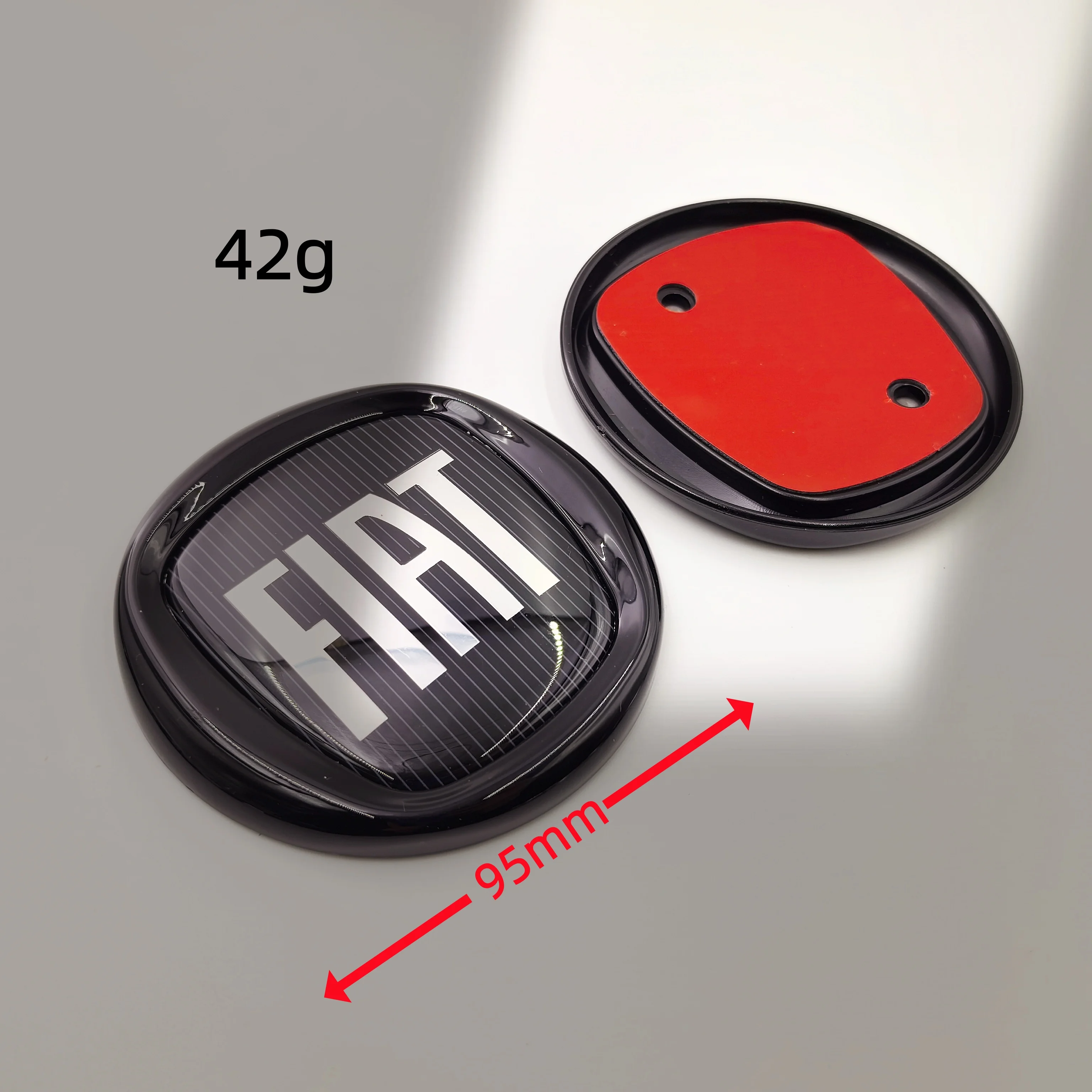 8,5/9,5/10/12 cm 85/95/100/120 mm Auto-Emblem für FIAT Autohaube vorne hinten Abzeichen 2/3/4-Pin-Emblem