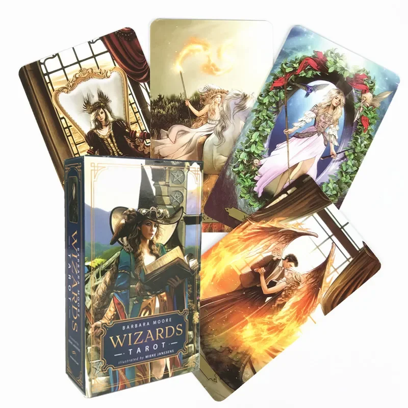 High quality New  Wizards Tarot Card Deck  Based Deck English Version  Playing Game Toy Divination  Fortune Game