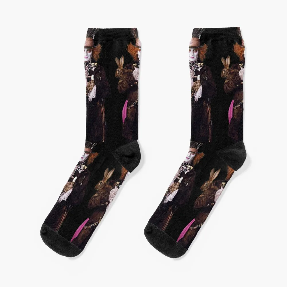 

mad hatter Socks gym essential retro Boy Child Socks Women's