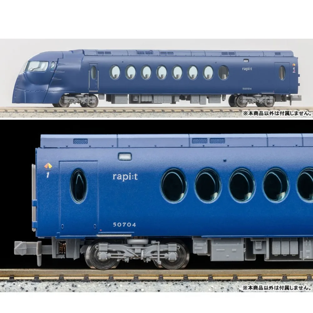 N-type 1/160 schaal treinmodel Nankai elektrische spoorweg 50000-serie elektrische personenauto A0757 treinset voor 6 auto's speelgoedcadeau voor jongens