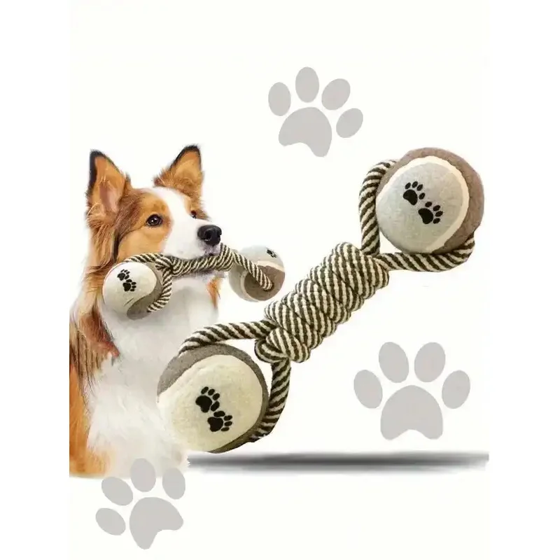 

Super Durable Indestructible Dog Chew Toys for Aggressive Chewers Long Lasting Pet Dental Care Toys Puppy Teething Toys for