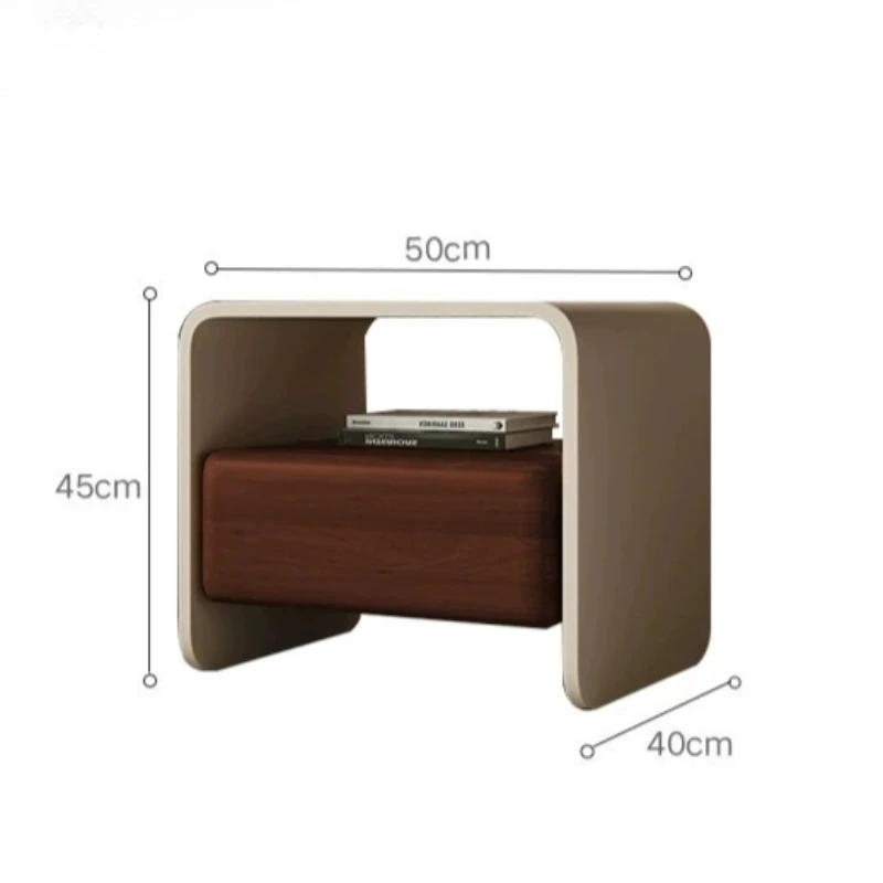 Display Aesthetic Nightstand Storage Luxury Trendy Nightstand Vintage Modern Office Table Mesita Bedroom Furniture