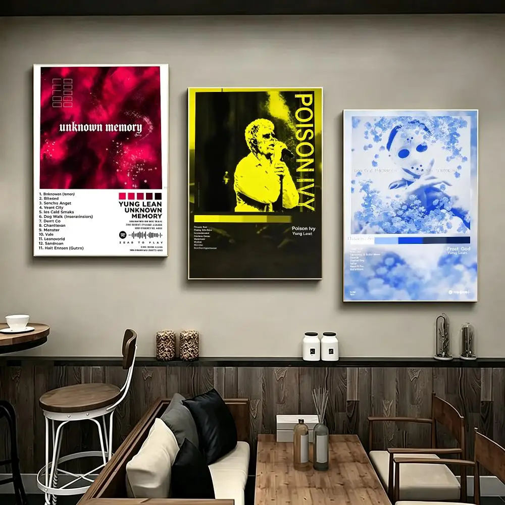 Person Yung Lean Poster Poster HD Printing Modern Minimalist Style Wall Art Home Decor For Office Bedroom Gift