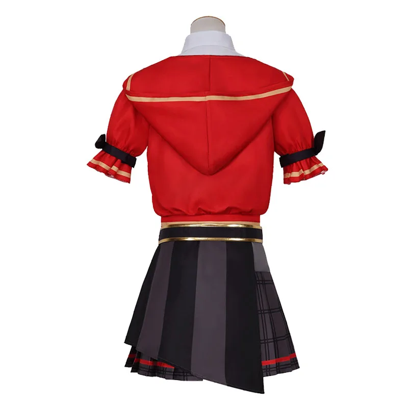 Leo/need Mochizuki Honami Cosplay Costume And Wigs Miku:Colorful Stage! Virtual Band Drummer Honami Virtual Idol Stage Costumes