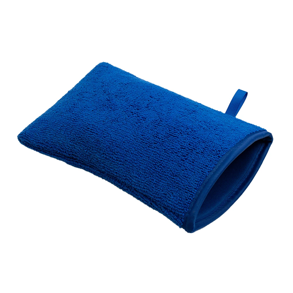 Car Washing Gloves Reusable 1x Clay Bar Polish Premium 5.5x8.7inch Automotive Blue Care Clay Cleaning Accessories