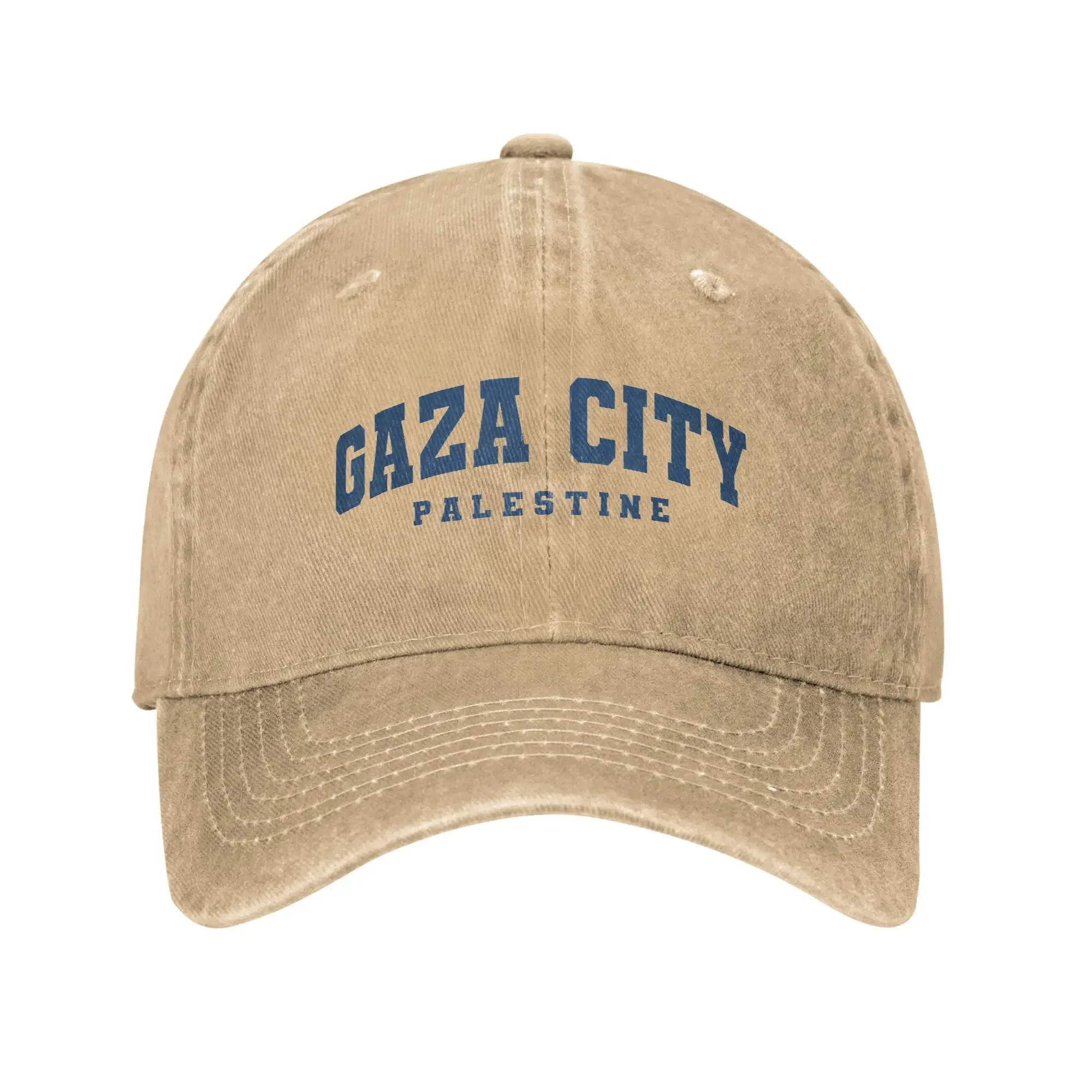 Gaza Palestine Urban Sun Baseball Cap Street Style Couple Women Washed Trucker Hat Hot Sale Sports Baseball Caps Birthday Gift