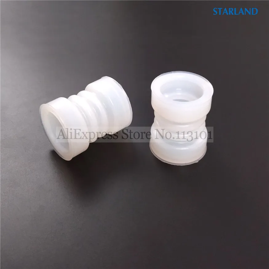 2 новых кольца для гофрированных труб, уплотнительные трубки с большим отверстием, детали, аксессуары, машина для мороженого BJ, машины для мягкой подачи