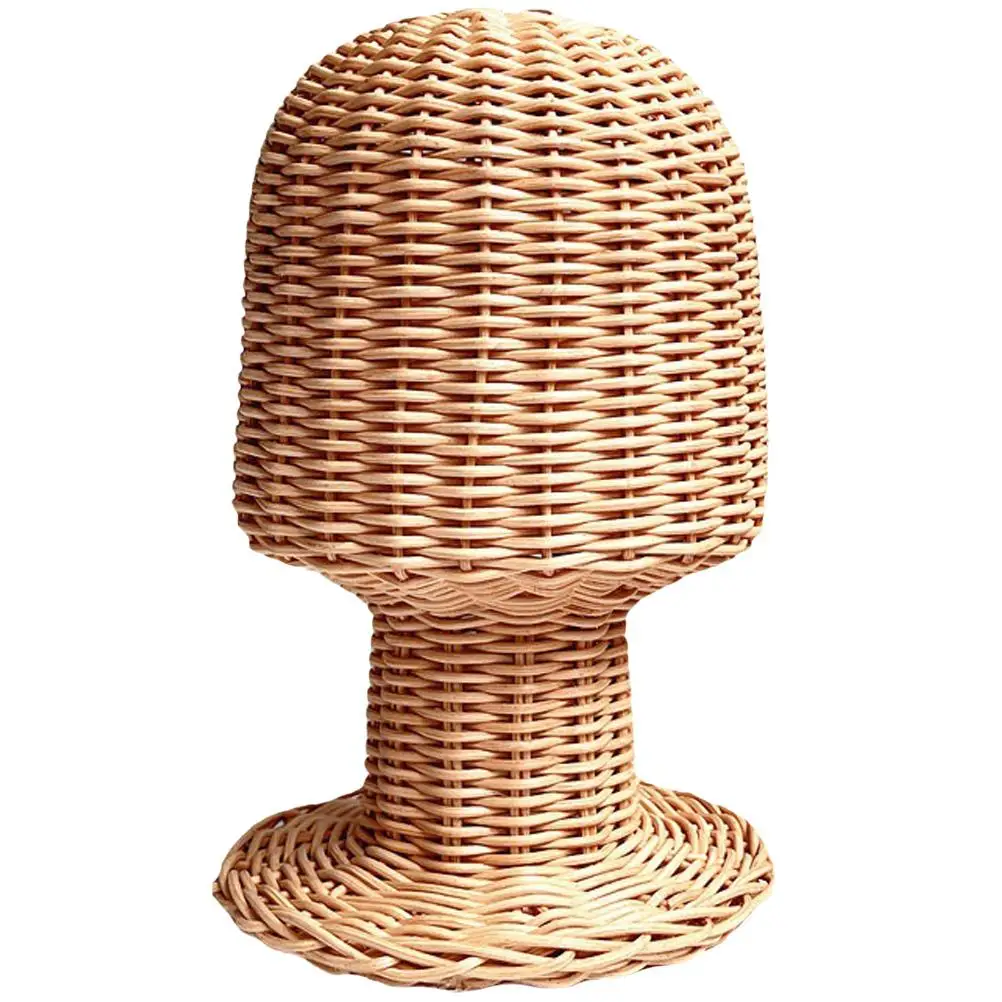 

Hat Display Hat Stands For Display Rattan Freestanding Holder Storage Organizer Woven Practical Rack