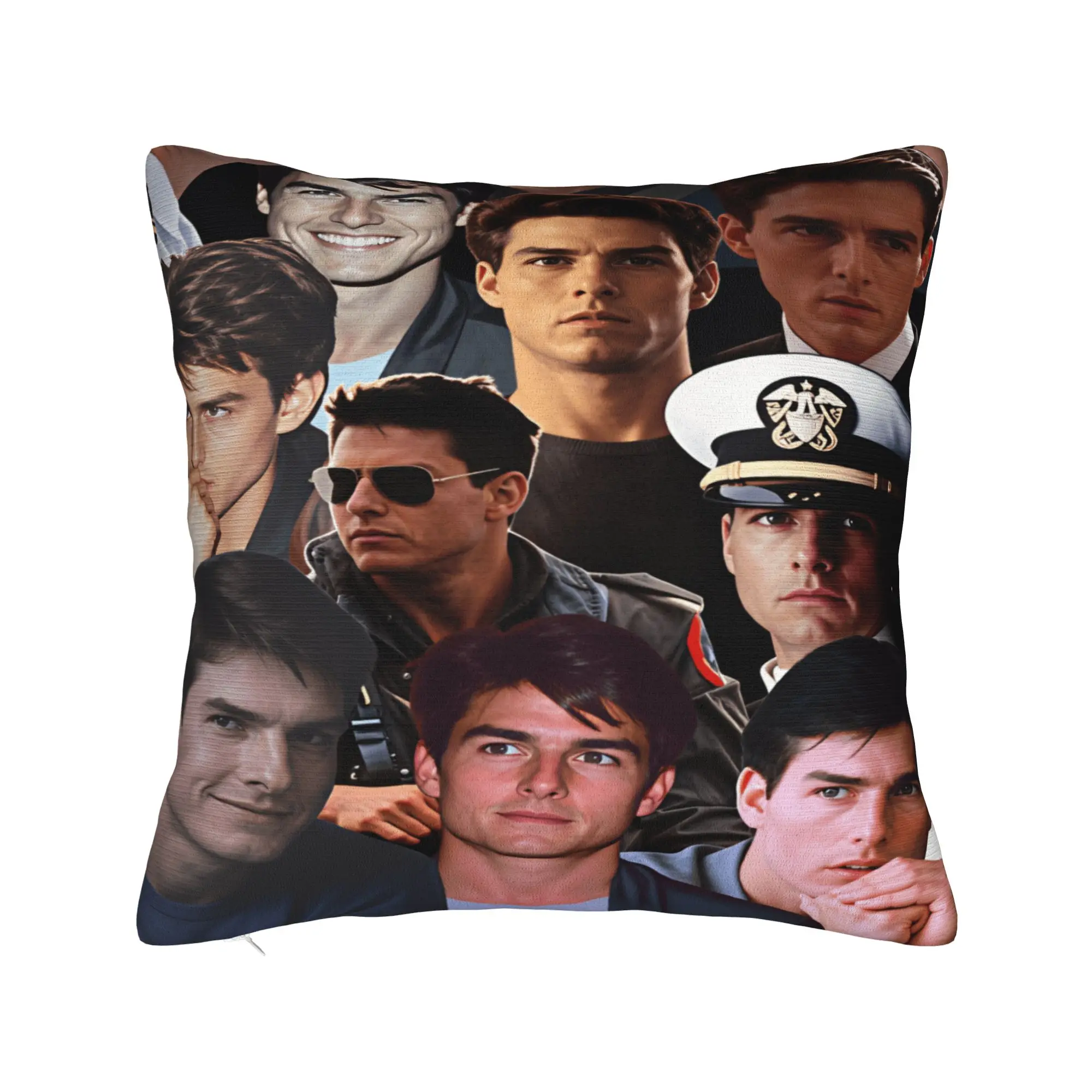 Tom C-Cruises Actor Pillow Case  Vintage Pillow Cover Comfy Pillowcases For Office Car Home Decor