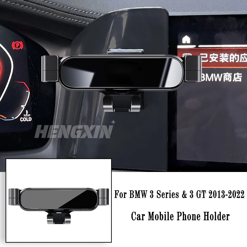 Car Phone Holder For BMW 3 4 Series 3GT G20 G21 G28 F30 F31 F34 F35 F36 F82 Gravity Navigation Bracket Air Outlet Clip Bracket