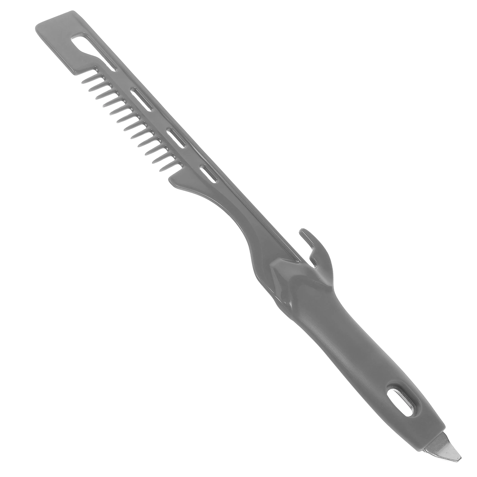 

Paint Stirring Stick Grey Extended Length for Walls Painting Mixing Tools Portable H held Comb Shaped Paint Stick Stir Bulk