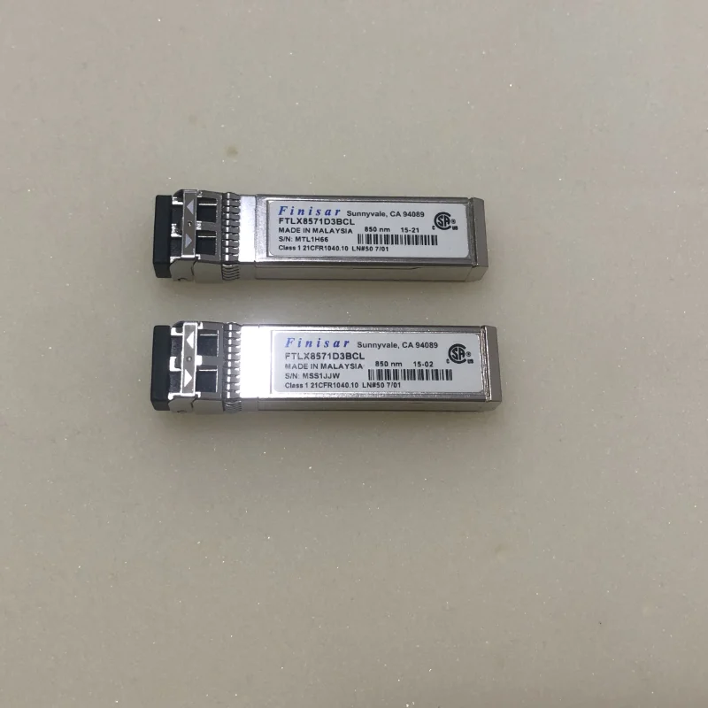 

Fi-ni-sar FTLX8571D3BCL 10G 850nm 300M SR multimode SFP+ Transceiver for Solarflare SFN5152F SFN5122F SFN5162F SFN7122F SFN7322F