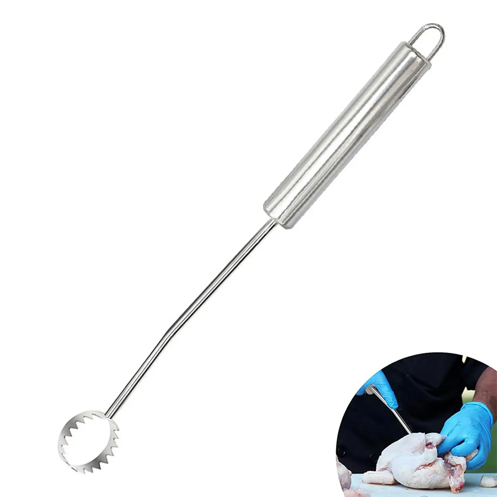 Efficient Lung Gutting Tool for Turkey Lung Remover Gutting Tool Chicken Butchering Equipment Poultry Processing Equipment