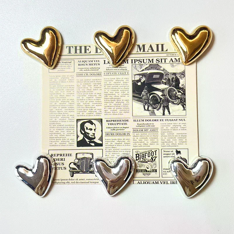 

10 магнитов на холодильник в форме сердца, магнитные магниты на холодильник для досок объявлений, украшения для камеры, домашний декор