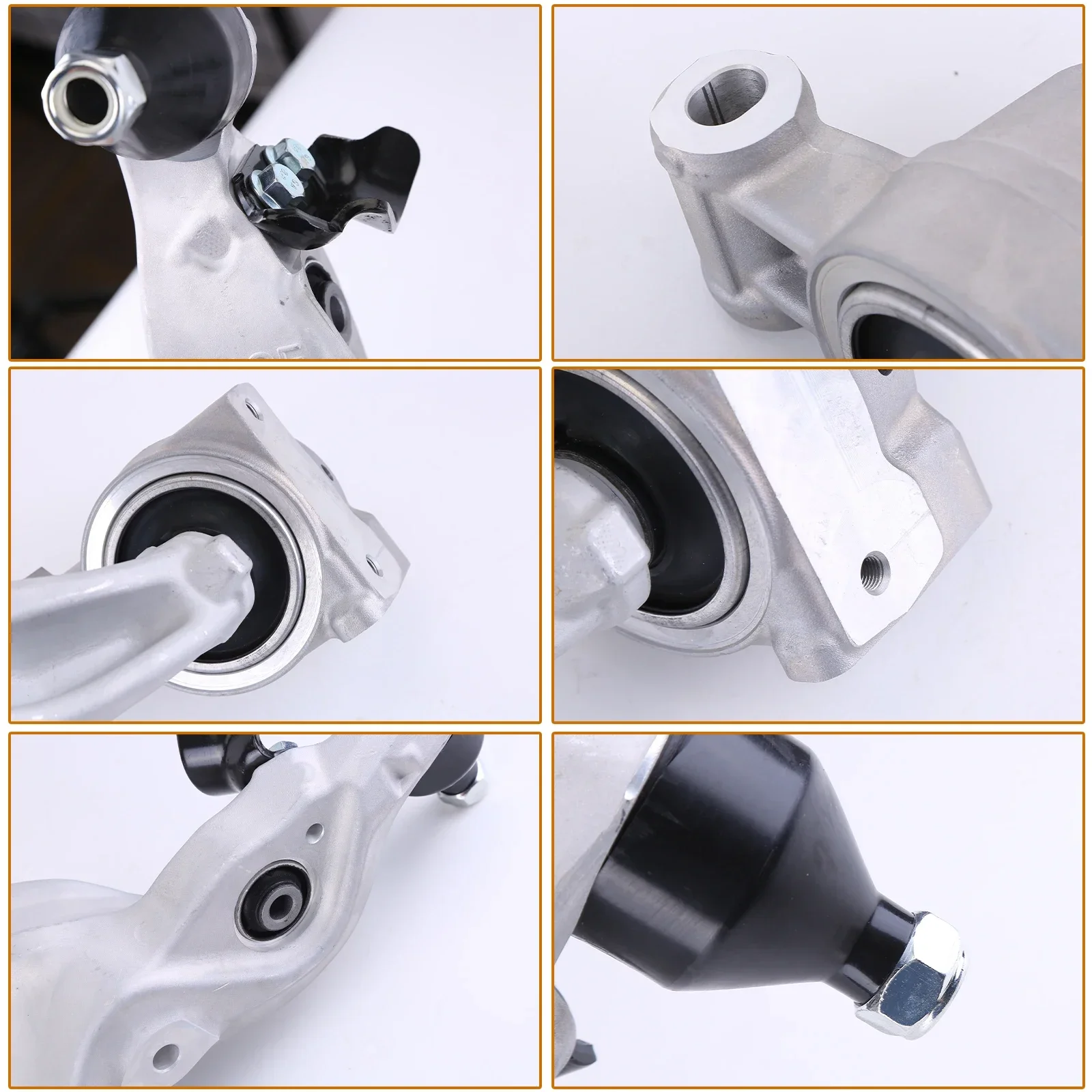 Vorderer unterer Querlenker, linker Aufhängungsarm mit Kugelgelenk, kompatibel mit INFINITI Q50 Q60 2014–2020, ersetzt 545014GE0B A0500A001