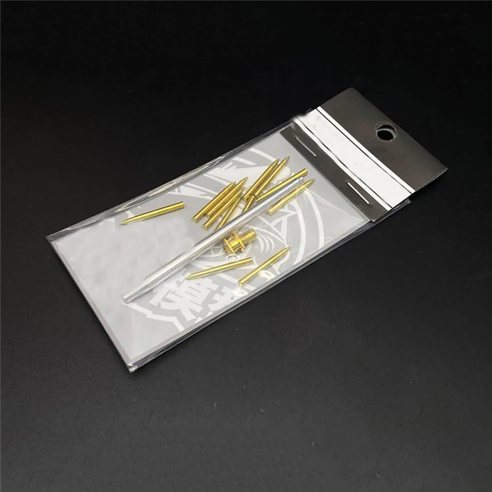 For Tamiya 35346 /M4A3E8 1/35Sherman Metal Barrel Muzzle Brake Retractor Barrel Shell Kits Tank Model Modification Accessories