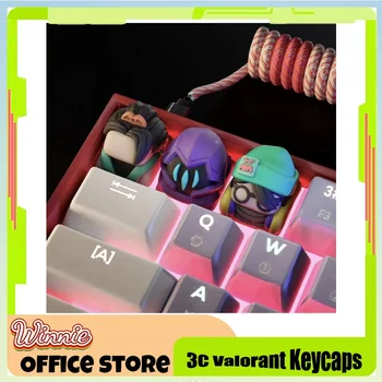 Valorant keycap customization Jett Phoenix personalized keycap E-sports accessories mechanical keyboard computer game children's gift