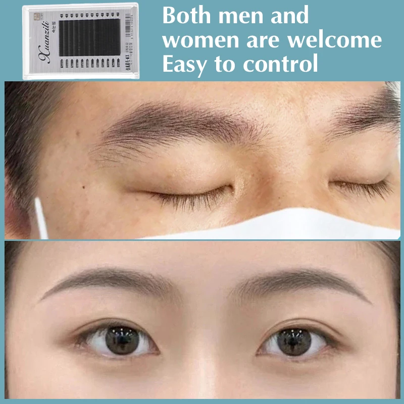 Authentic Real Eyebrow AI Master Practice Native Cloned Eyebrow Hair Without Hair Follicles For Beginners