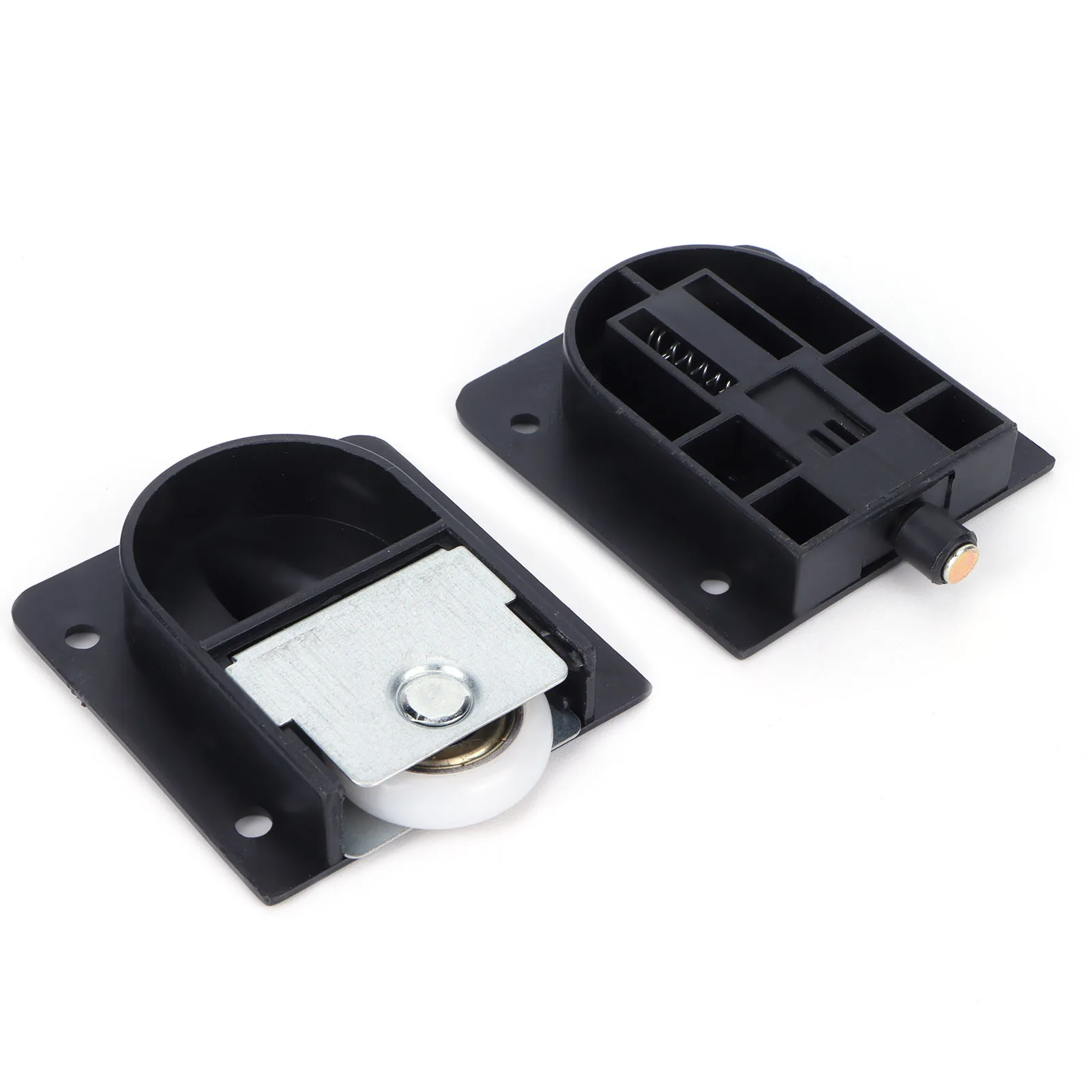 Sliding Door Wheel For Sliding Door Push and Pull Mute Sliding Door Wheel Black Pulley with Bearing Furniture Hardware Accessory