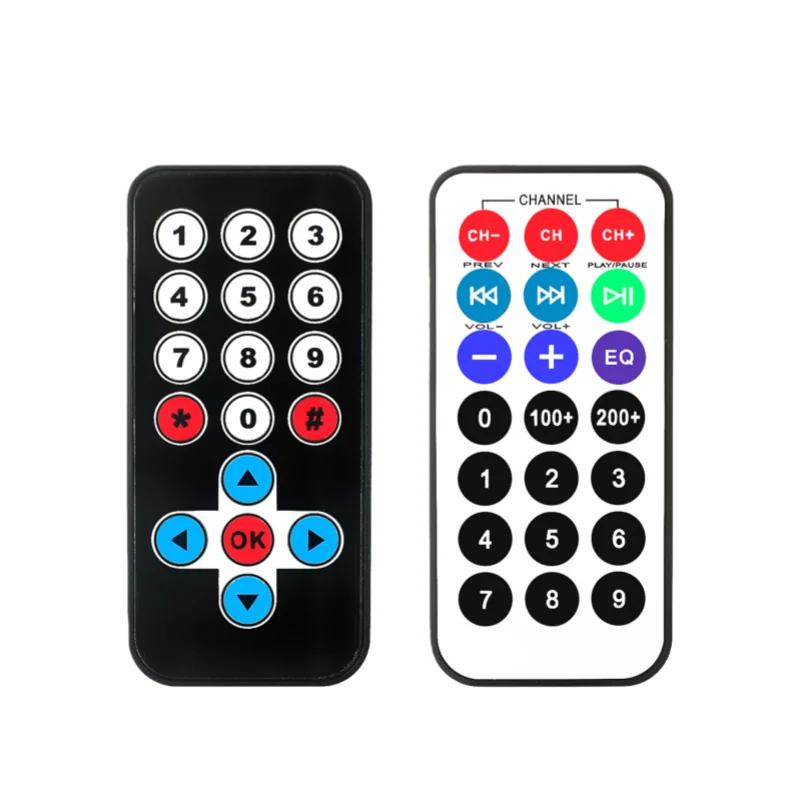 SCM 51 remote control, MP3 remote control, infrared remote control, without battery