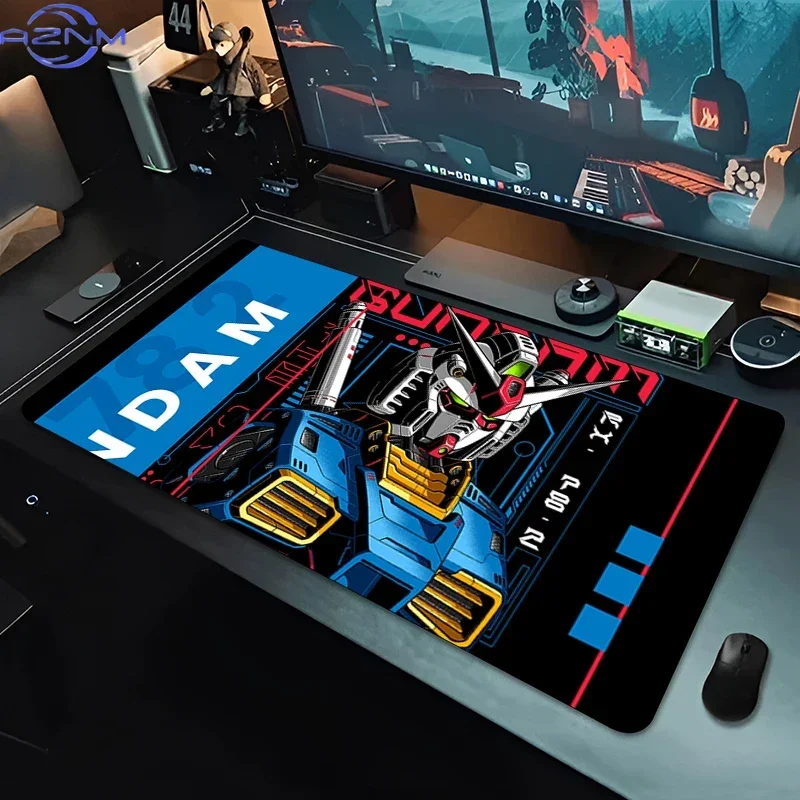 Colorful Mouse Pad Mechanical Warrior RX-78-2 G-gundam Gaming MousePad Large Keyboard Pad Anime Mousepad Gamer Comter MausePad