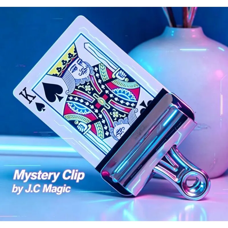 

Карточный трюк Mystery Clip от J.C. Magic Tricks: Найди выбранную карту, предсказание, магия, фокусы с картами, иллюзии, гиммики, реквизит для ментализма.