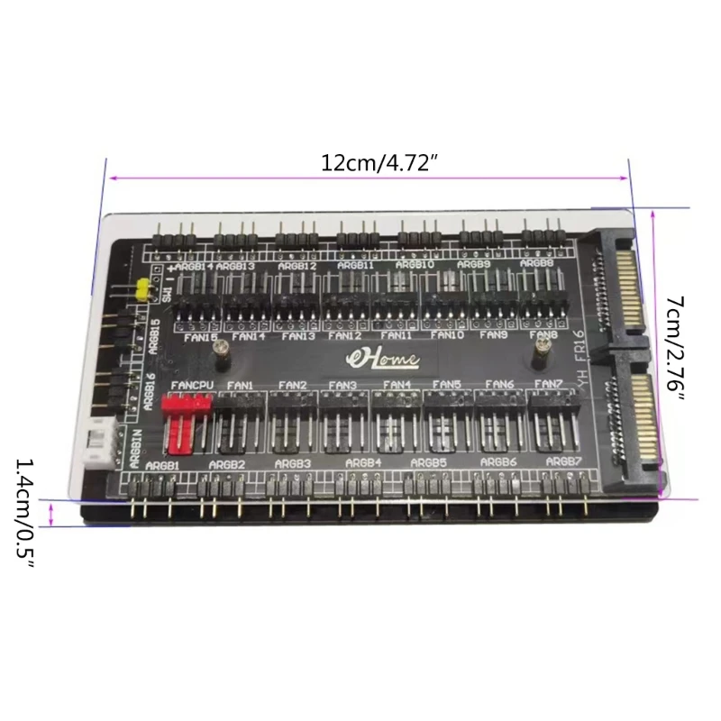 12V 4ピン RGB 5V 3ピン ARGB ケーブル スプリッター ハブ ケース 延長ケーブル アダプター付き