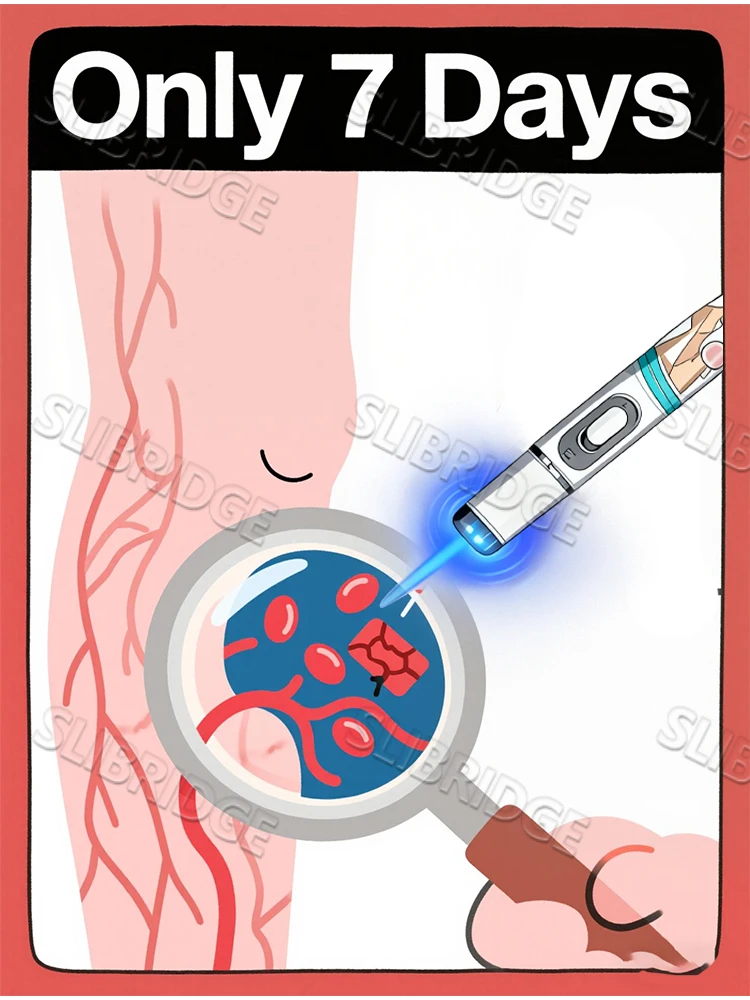 

2025 blue light pen Remove varicose veins from the LEG