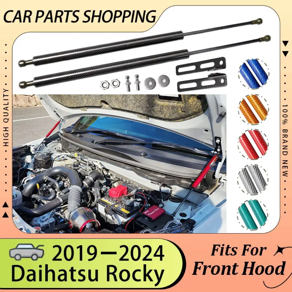 

Hood Lift Support For Daihatsu Rocky 2019-2024 Subaru Rex Front Bonnet Modify Gas Struts Pistons Cylinder Pillar Shock Absorber