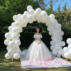 NEW Wedding White Balloons Wholesale Happy Birthday Party Decoration Banquet Room Decor Wreath Arch Balloon Accessories Supplies