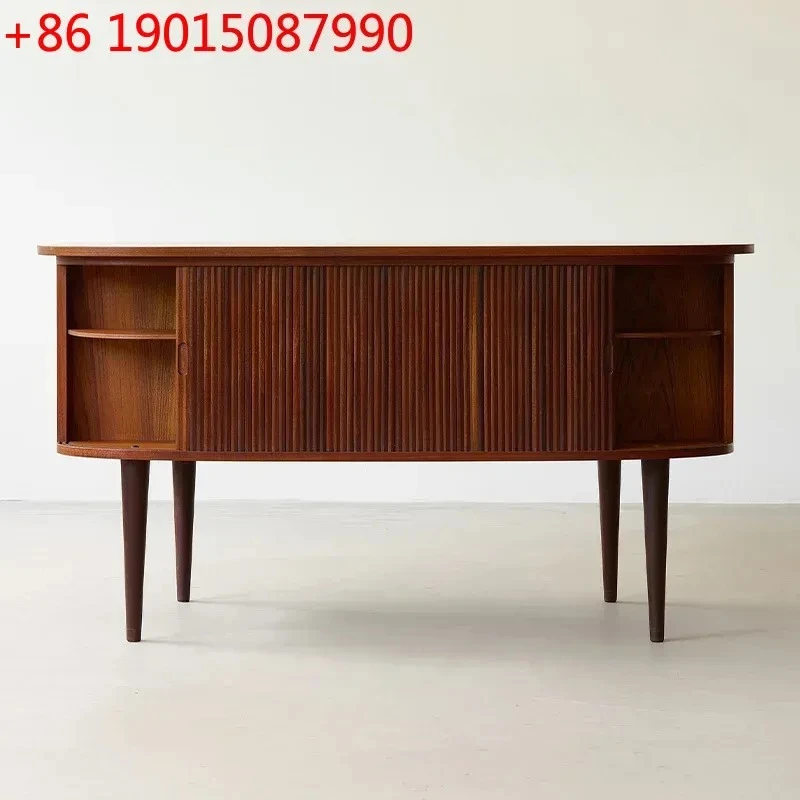 

Современный ретро-дизайн, ретро-письменный стол, электрический офисный стол, тумба для хранения для административного кабинета из дерева.