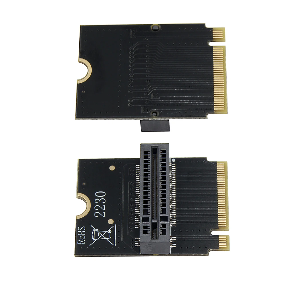 

M.2 NGFF E-key to E- key Adapter for AX200/201/210 WiFi Card Vertical Installation Support 2230/2242/2260/2280 Type M.2 Card